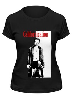 Заказать женскую футболку в Москве. Футболка классическая Californication от Printio - готовые дизайны и нанесение принтов.