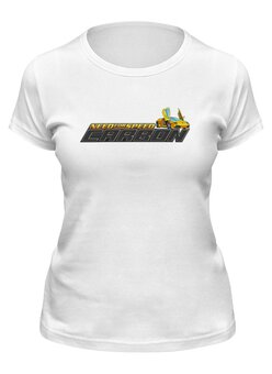 Заказать женскую футболку в Москве. Футболка классическая ◀NFS Carbon▶ от balden - готовые дизайны и нанесение принтов.