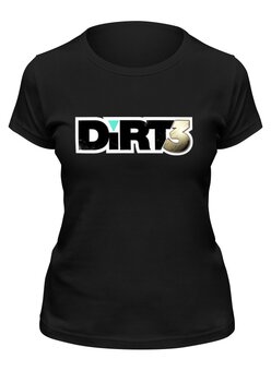 Заказать женскую футболку в Москве. Футболка классическая DiRT 3 от THE_NISE  - готовые дизайны и нанесение принтов.