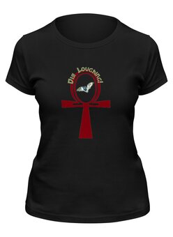 Заказать женскую футболку в Москве. Футболка классическая Кельтский крест Анх от Лана  - готовые дизайны и нанесение принтов.