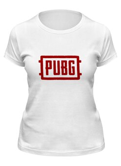 Заказать женскую футболку в Москве. Футболка классическая  игра PUBG от THE_NISE  - готовые дизайны и нанесение принтов.