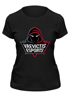 Заказать женскую футболку в Москве. Футболка классическая VAEVICTIS ESPORTS от robus - готовые дизайны и нанесение принтов.