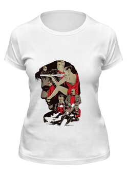 Заказать женскую футболку в Москве. Футболка классическая Миссия невыполнима от kenny - готовые дизайны и нанесение принтов.