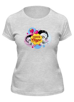Заказать женскую футболку в Москве. Футболка классическая Взрывная карамель   от T-shirt print  - готовые дизайны и нанесение принтов.