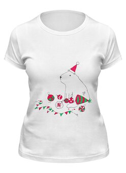 Заказать женскую футболку в Москве. Футболка классическая Капибара в мешке от galkagalka - готовые дизайны и нанесение принтов.