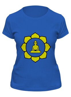 Заказать женскую футболку в Москве. Футболка классическая Медитация от trend - готовые дизайны и нанесение принтов.