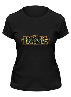 Заказать женскую футболку в Москве. Футболка классическая League of Legends от THE_NISE  - готовые дизайны и нанесение принтов.