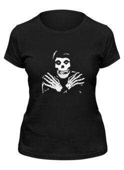 Заказать женскую футболку в Москве. Футболка классическая Misfits от BURNSHIRTS - готовые дизайны и нанесение принтов.