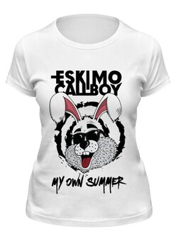 Заказать женскую футболку в Москве. Футболка классическая Eskimo Callboy - My Own Summer от madfive5 - готовые дизайны и нанесение принтов.