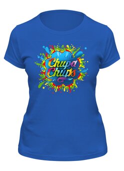 Заказать женскую футболку в Москве. Футболка классическая Взрывная карамель  от T-shirt print  - готовые дизайны и нанесение принтов.