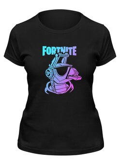 Заказать женскую футболку в Москве. Футболка классическая Fortnite, DJ Yonder от geekbox - готовые дизайны и нанесение принтов.