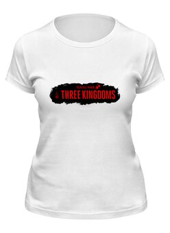 Заказать женскую футболку в Москве. Футболка классическая Total War Three Kingdoms от THE_NISE  - готовые дизайны и нанесение принтов.