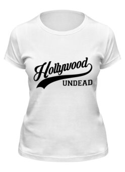 Заказать женскую футболку в Москве. Футболка классическая Hollywood Undead спорт от inPrintio - готовые дизайны и нанесение принтов.