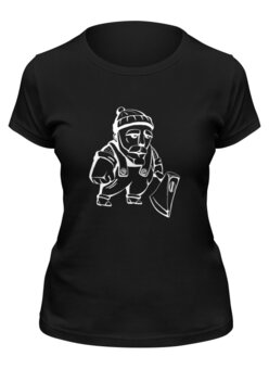 Заказать женскую футболку в Москве. Футболка классическая Ламберсексуал от Ivan_ARTU  - готовые дизайны и нанесение принтов.