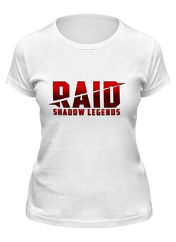 Заказать женскую футболку в Москве. Футболка классическая Shadow Legends от THE_NISE  - готовые дизайны и нанесение принтов.