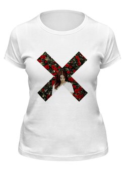 Заказать женскую футболку в Москве. Футболка классическая Lana Del Rey Honeymoon от bonfx - готовые дизайны и нанесение принтов.