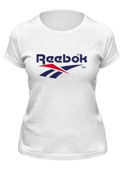 Заказать женскую футболку в Москве. Футболка классическая Reebok от Nalivaev - готовые дизайны и нанесение принтов.