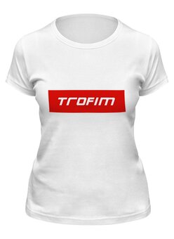 Заказать женскую футболку в Москве. Футболка классическая Trofim от THE_NISE  - готовые дизайны и нанесение принтов.