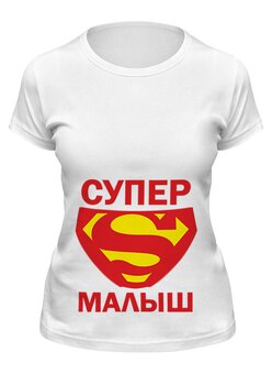 Заказать женскую футболку в Москве. Футболка классическая в ожидании чуда от queen  - готовые дизайны и нанесение принтов.