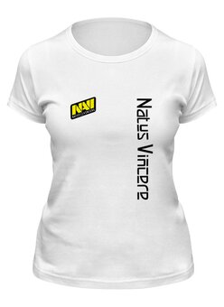 Заказать женскую футболку в Москве. Футболка классическая Natus Vincere от THE_NISE  - готовые дизайны и нанесение принтов.