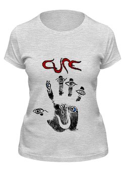 Заказать женскую футболку в Москве. Футболка классическая The Cure / Wish от OEX design - готовые дизайны и нанесение принтов.