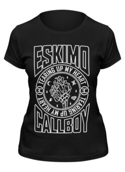 Заказать женскую футболку в Москве. Футболка классическая Eskimo Callboy от geekbox - готовые дизайны и нанесение принтов.