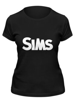 Заказать женскую футболку в Москве. Футболка классическая The Sims от THE_NISE  - готовые дизайны и нанесение принтов.