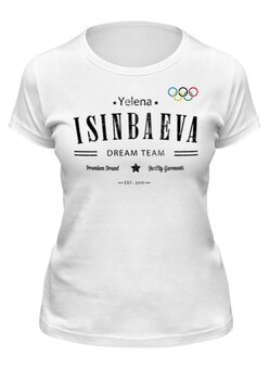 Заказать женскую футболку в Москве. Футболка классическая Dream Team от Pinky-Winky - готовые дизайны и нанесение принтов.