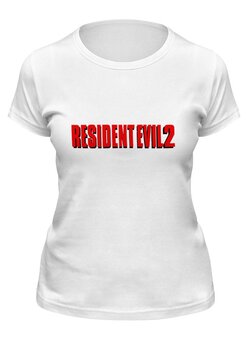 Заказать женскую футболку в Москве. Футболка классическая Resident Evil от THE_NISE  - готовые дизайны и нанесение принтов.