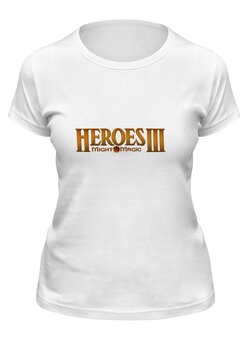 Заказать женскую футболку в Москве. Футболка классическая Heroes 3 от THE_NISE  - готовые дизайны и нанесение принтов.