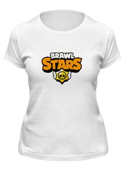 Заказать женскую футболку в Москве. Футболка классическая  Brawl Stars от THE_NISE  - готовые дизайны и нанесение принтов.