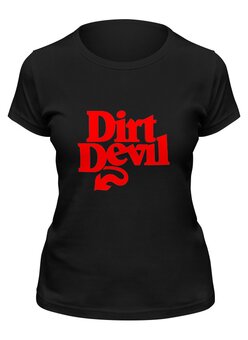 Заказать женскую футболку в Москве. Футболка классическая Dirt Devil от THE_NISE  - готовые дизайны и нанесение принтов.