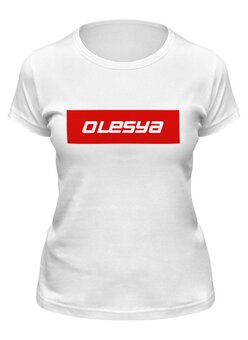 Заказать женскую футболку в Москве. Футболка классическая Olesya от THE_NISE  - готовые дизайны и нанесение принтов.