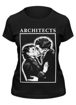 Заказать женскую футболку в Москве. Футболка классическая Architects от geekbox - готовые дизайны и нанесение принтов.