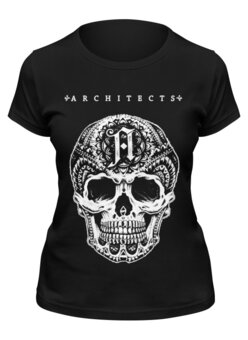 Заказать женскую футболку в Москве. Футболка классическая Architects от geekbox - готовые дизайны и нанесение принтов.