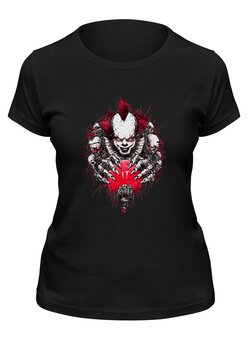 Заказать женскую футболку в Москве. Футболка классическая Pennywise       от T-shirt print  - готовые дизайны и нанесение принтов.