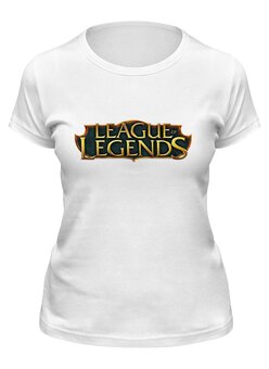 Заказать женскую футболку в Москве. Футболка классическая League of Legends от THE_NISE  - готовые дизайны и нанесение принтов.