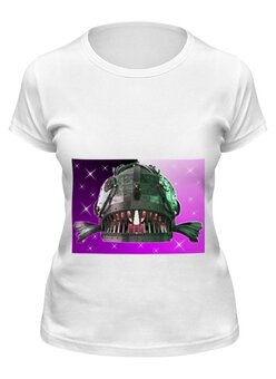 Заказать женскую футболку в Москве. Футболка классическая Flashlight Creative от natulia_hatulia@yahoo.com - готовые дизайны и нанесение принтов.