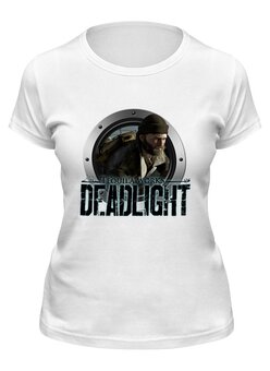 Заказать женскую футболку в Москве. Футболка классическая  Deadlight от THE_NISE  - готовые дизайны и нанесение принтов.