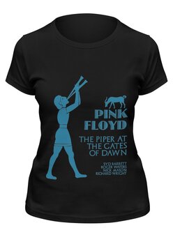 Заказать женскую футболку в Москве. Футболка классическая Pink Floyd - The Piper at the Gates of Dawn от BeliySlon - готовые дизайны и нанесение принтов.