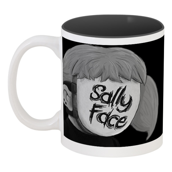 Printio Кружка цветная внутри Sally face (салли фейс) printio футболка классическая sally face салли фейс