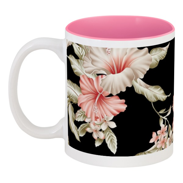 Printio Кружка цветная внутри Любимой маме кружка для чая фламинго оксана чашка с принтом подарок на 8 марта любимой подруге маме