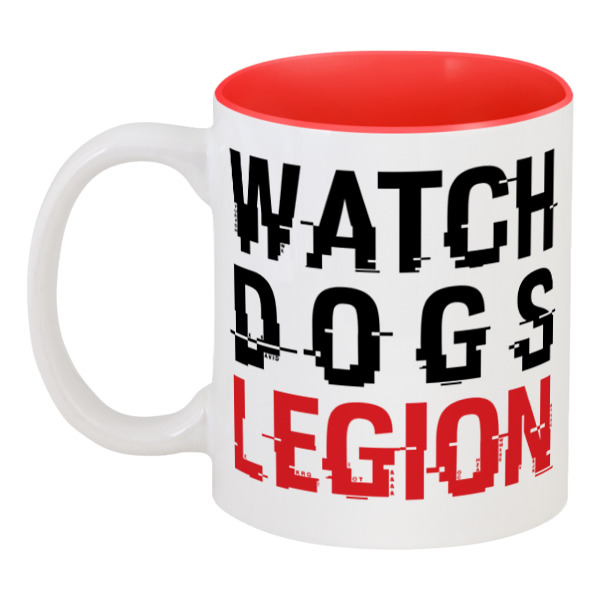 Printio Кружка цветная внутри ✪watch dogs legion✪ кружка watch dogs 3 legion – comics 320 мл
