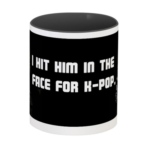 Заказать кружку в Москве. Кружка цветная внутри K-pop, BTS JM от vika0568@bk.ru - готовые дизайны и нанесение принтов.