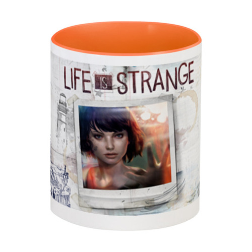 Заказать кружку в Москве. Кружка цветная внутри Life is Strange от Nos  - готовые дизайны и нанесение принтов.