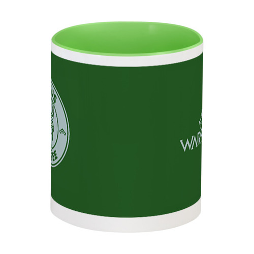 Заказать кружку в Москве. Кружка цветная внутри Warframe Lotus Coffee Cup от Max Sobolev - готовые дизайны и нанесение принтов.