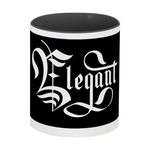 Заказать кружку в Москве. Кружка цветная внутри Elegant от ISliM - готовые дизайны и нанесение принтов.