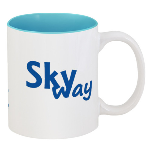 Заказать кружку в Москве. Кружка цветная внутри if it's not boeing i'm not going от SkyWay Aviation Clothing RUS  - готовые дизайны и нанесение принтов.