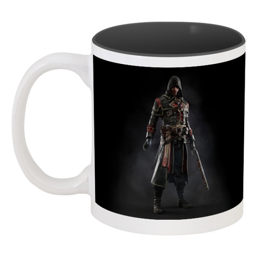 Заказать кружку в Москве. Кружка цветная внутри Assassins Creed (Rogue) от Аня Лукьянова - готовые дизайны и нанесение принтов.