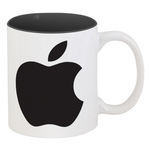 Заказать кружку в Москве. Кружка цветная внутри Apple от solntse - готовые дизайны и нанесение принтов.